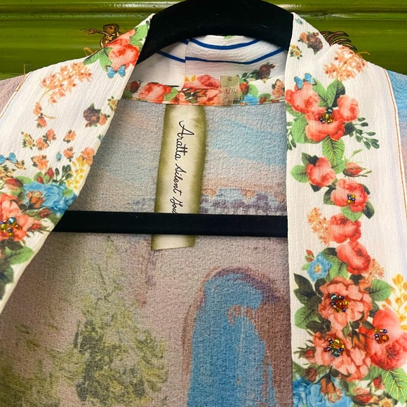 Aratta | Jackets & Coats | Arrata Silent Journey Tuscany Kimono Worn ...